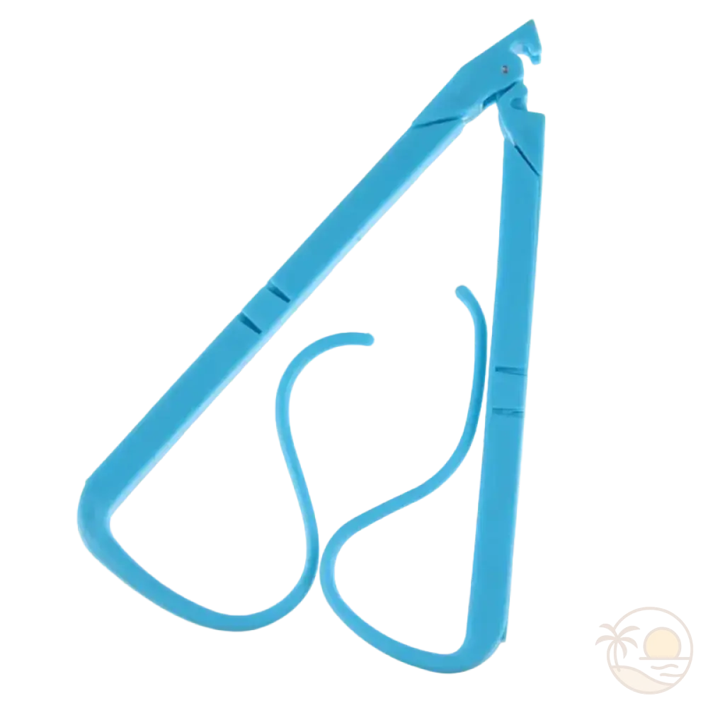 support de lecture bleu ouvert