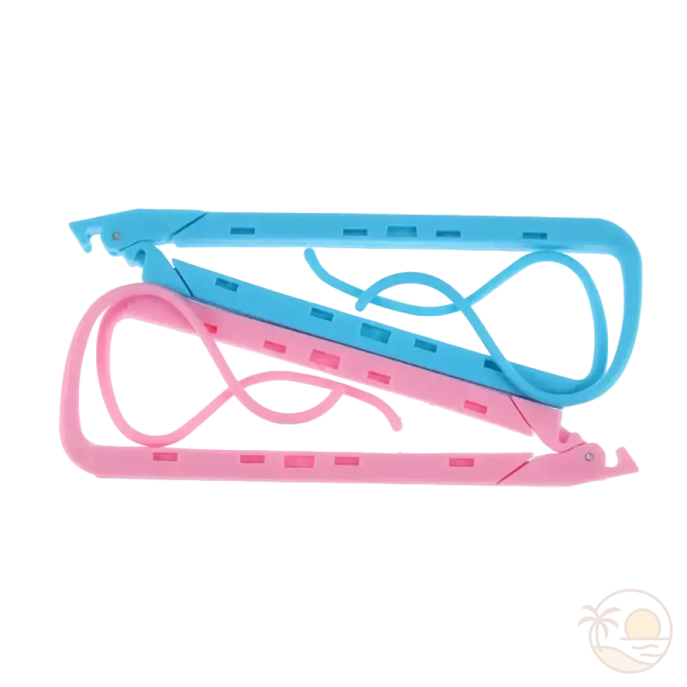 supports de lecture bleu rose