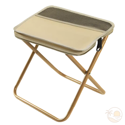tabouret de plage beige