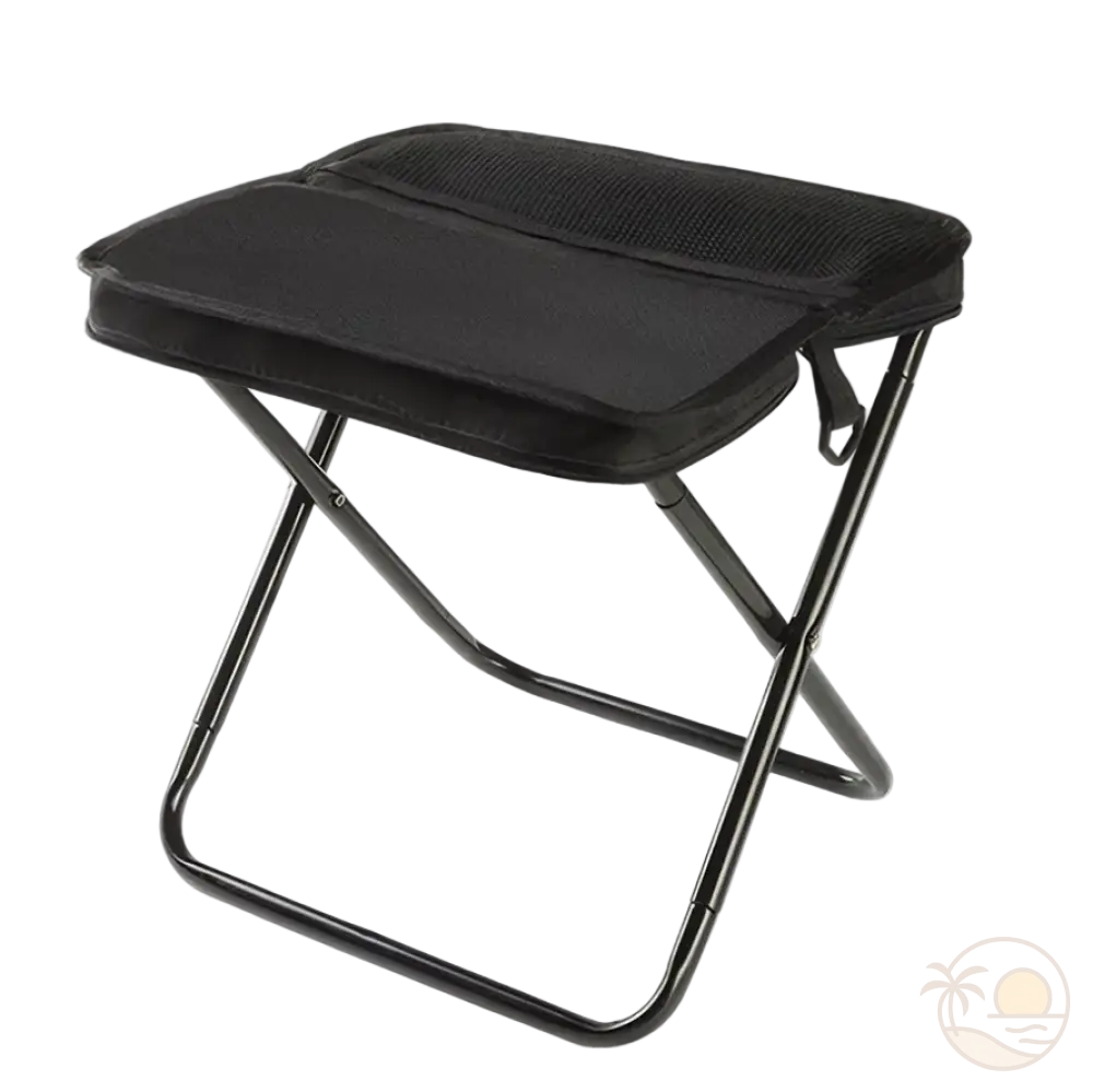 tabouret de plage noir