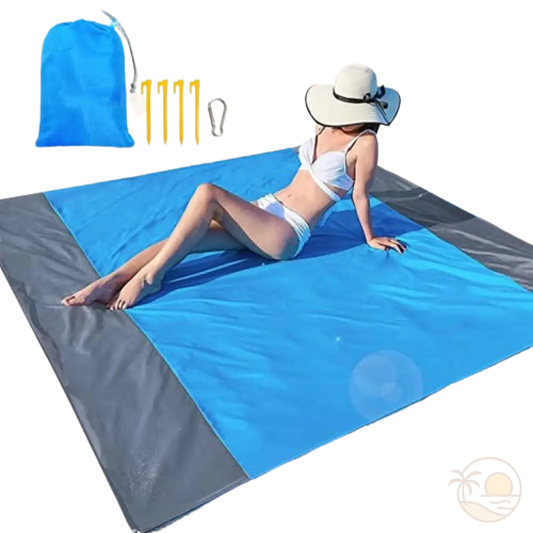 tapis de plage anti sable femme