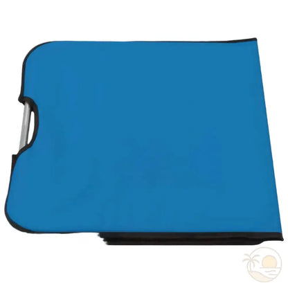 tapis de plage avec dossier inclinable ferme