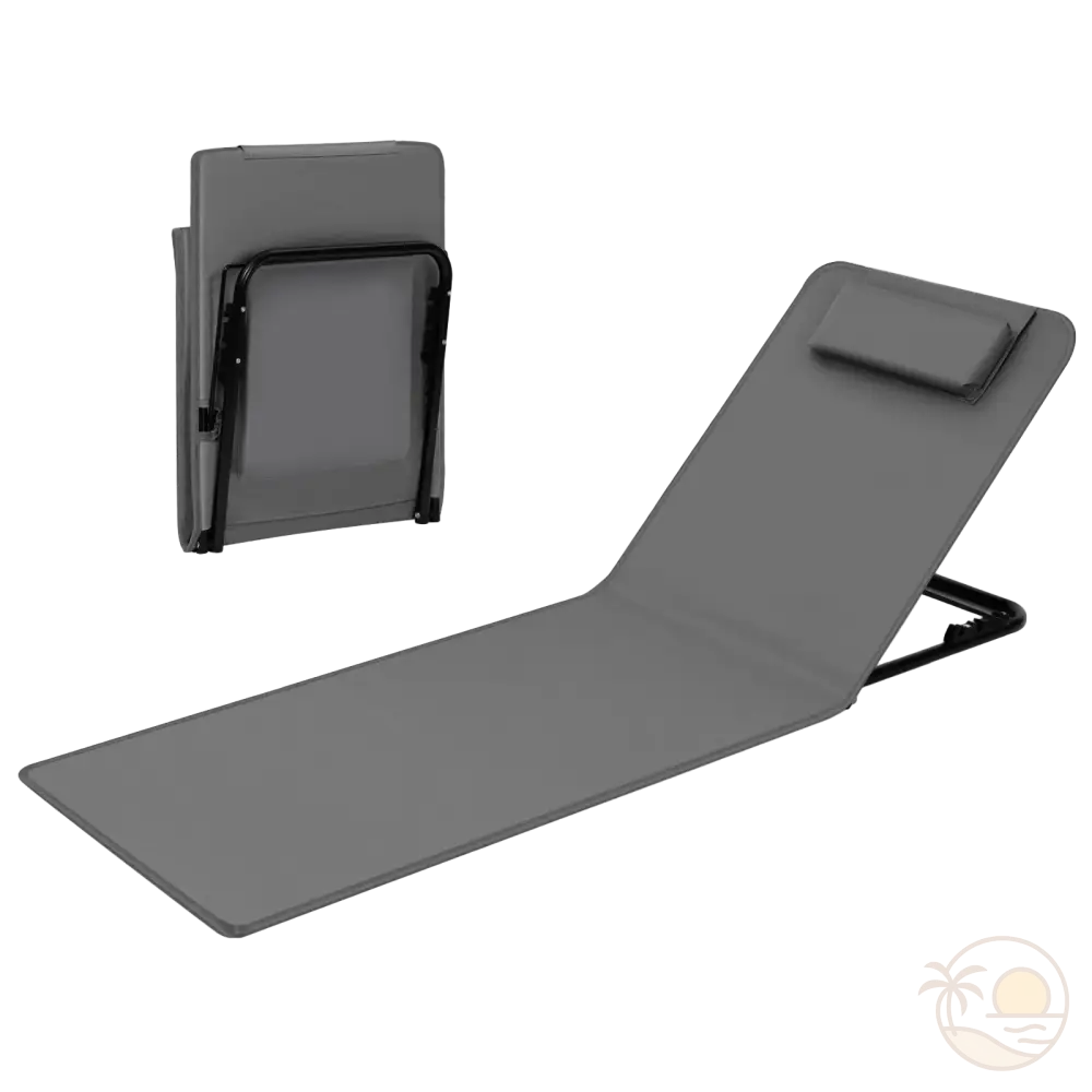 tapis de plage dossier ouvert ferme