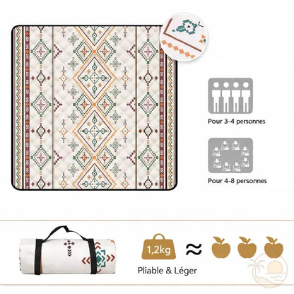 tapis de plage epais details techniques