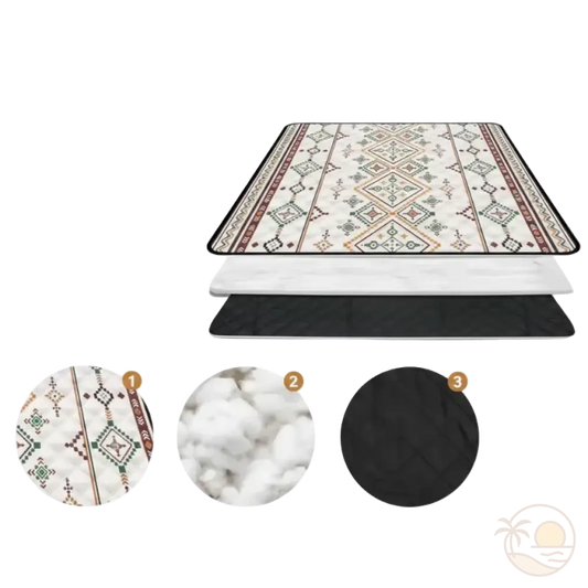 tapis de plage epais tissu