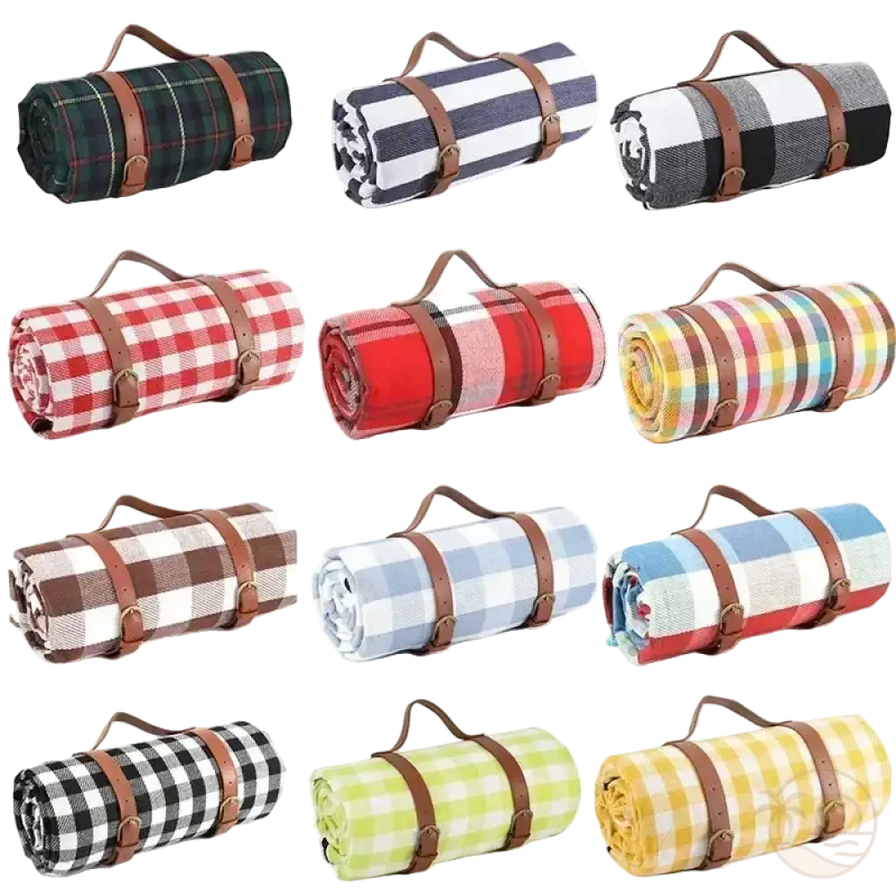 tapis de plage impermeables enroules