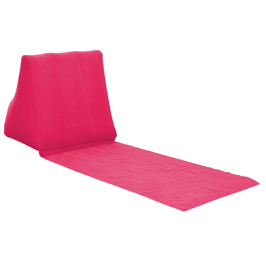 tapis de plage matelasse rose