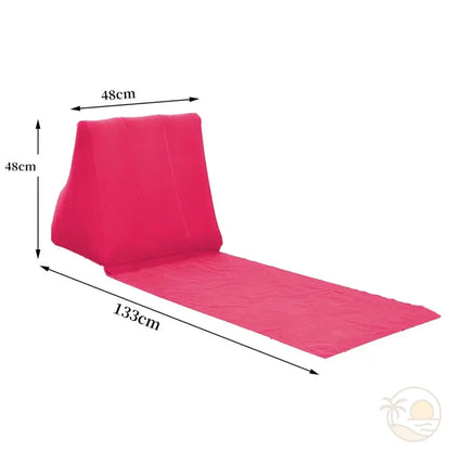 tapis de plage matelasse rose dimensions