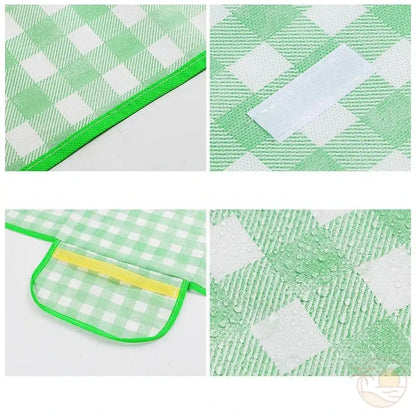 tapis de plage vert caractéristiques