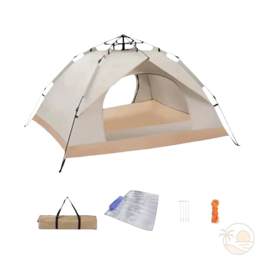 tente de plage anti UV equipements blanche