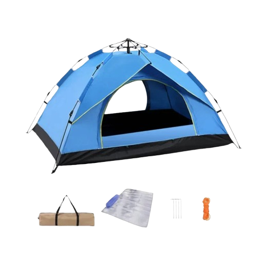 tente de plage anti UV equipements bleue