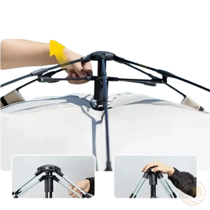 tente de plage anti uv pliable