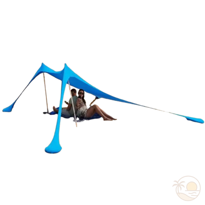 tente de plage couple 2