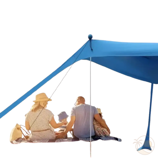 tente de plage famille 2