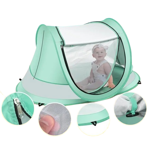 tente de plage pour bebe details