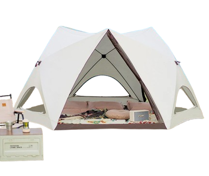 tente de plage xxl face