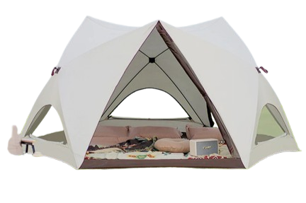 tente de plage xxl interieur