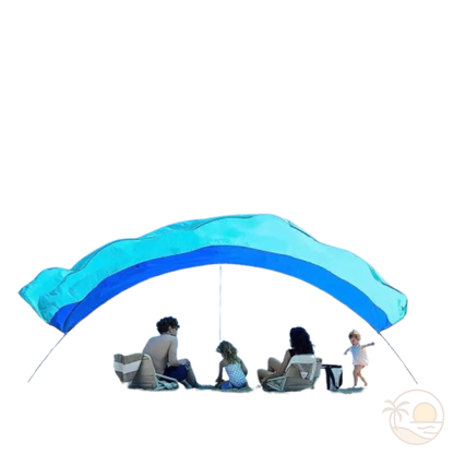 toile de tente de plage famille