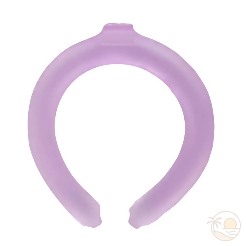 tour de cou rafraichissant violet