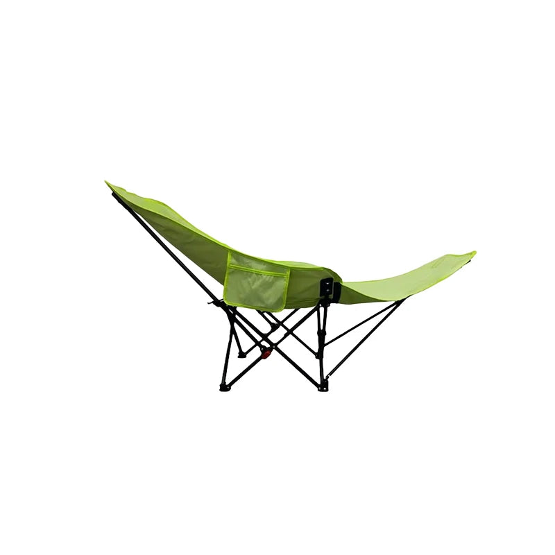 transat de plage pliable vert