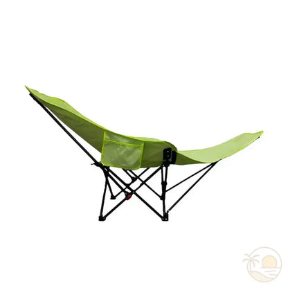 transat de plage pliable vert
