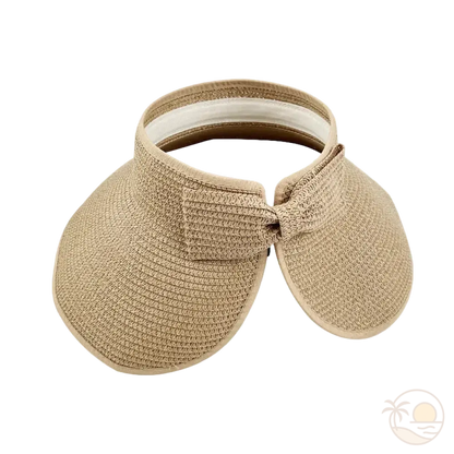 visiere pour femme marron clair